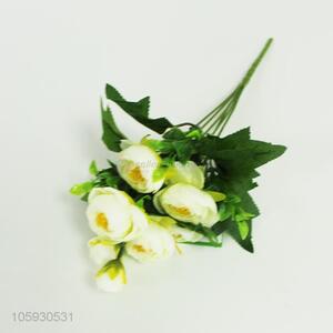 Competitive Price 6 Heads Artificial Camellia