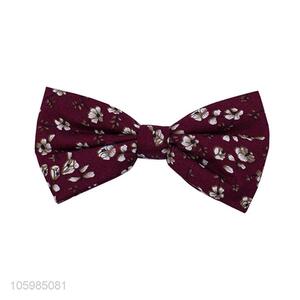 Best selling men's bow tie floral print bow tie
