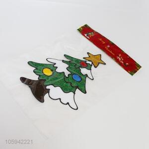 Hot sale christmas tree shape wall stickers