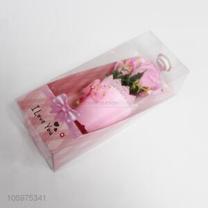 Fashion design artificial rose flower gift with LED light Valentine's day presents