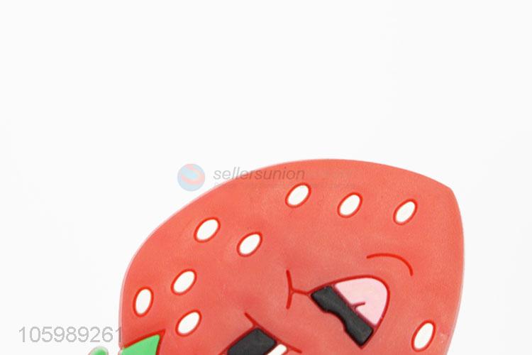 Promotional Wholesale Cartoon Strawberry Fridge Magnet