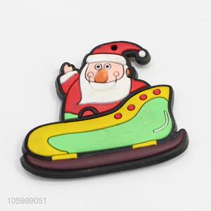 Low Price PVC Santa Claus Fridge Magnet