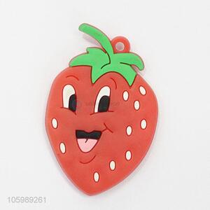 Promotional Wholesale Cartoon Strawberry Fridge Magnet