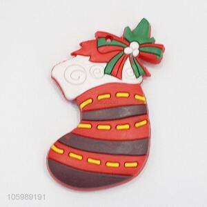 Hot Selling Christmas Sock Gift Fridge Magnet