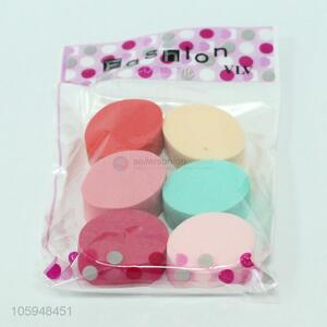 High quality 6pcs sponge powder puff makeup tools