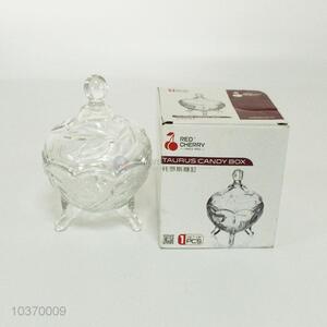 Chinese Factory Glass Candy Jar