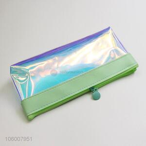 Hot products stylish laser pvc school student pencil bag