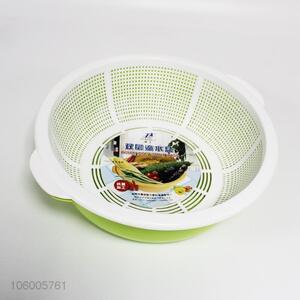 Best Price Kitchen Vegetable and Fruit Plastic Draining Basket Drain Basket