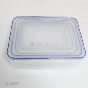 Chinese Factory 6PCS Rectangular Plastic Preservation Box