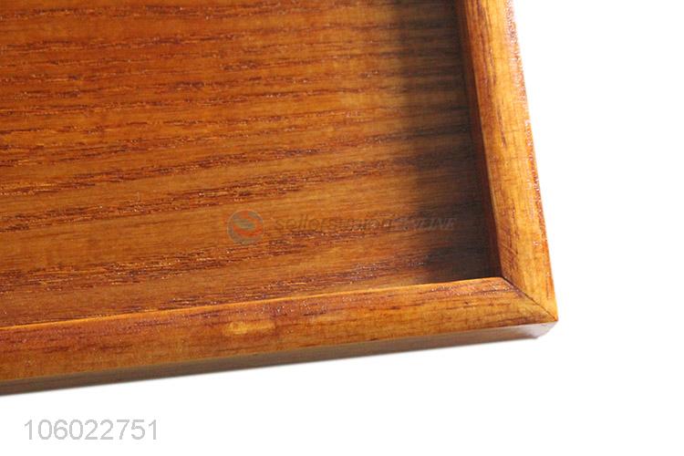 High Quality Rectangle Wooden Tray Service Tray