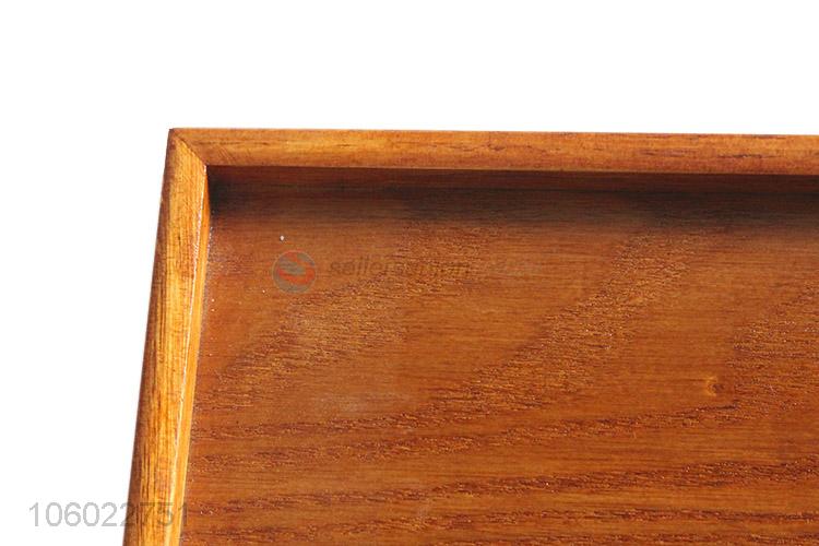 High Quality Rectangle Wooden Tray Service Tray