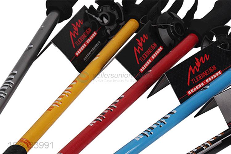 China Factory Retractable Aluminum Hiking Walking Stick