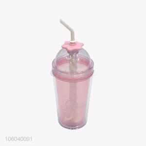 New arrival custom BPA free water bottle sport bottle with straw