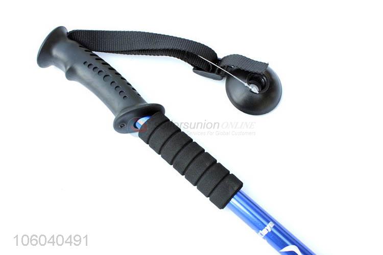 Excellent quality telescopic aluminium hiking stick adjustable trekking pole