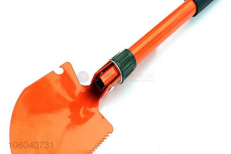 Promotional price small folding carbon steel shovel military shovel