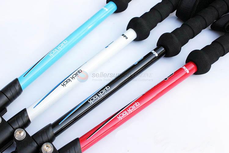 Wholesale price retractable trekking stick aluminum alloy hiking poles