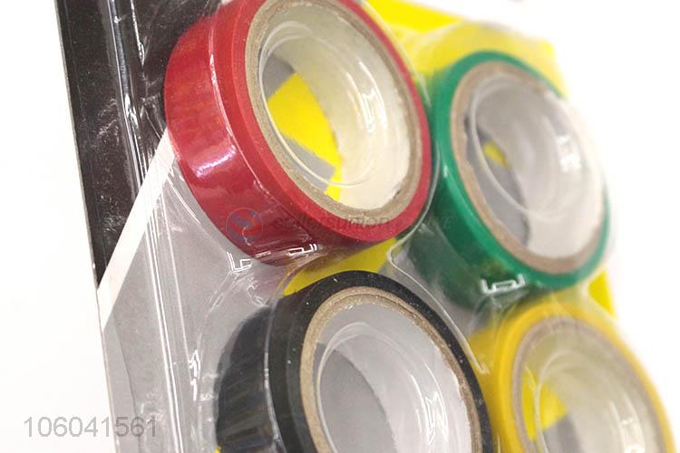 Good Quality Colorful 4 Pieces Assorted Pvc Tape