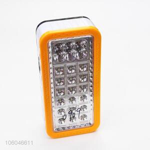 Small solar battery rechargeable emergency light led for home outdoor carry on