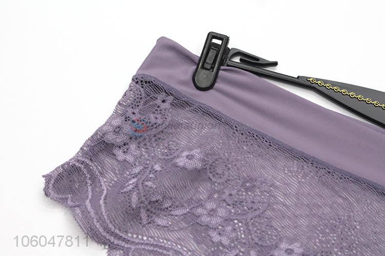 Low price women high-end delicate lace underpant panties