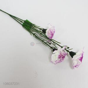 Wholesale Mother's Day Beautiful Gift Artificial 3 Heads Carnation