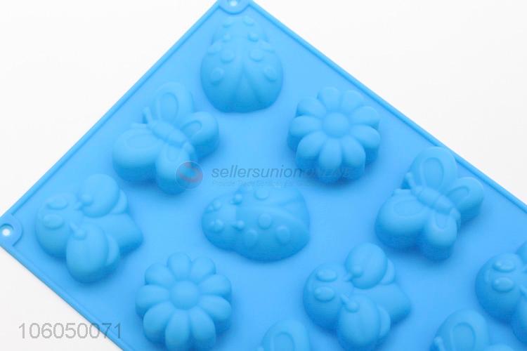 High quality 15 cavity different shapes silicone cake mould