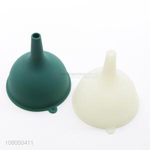 Factory custom portable flexible silicone funnel