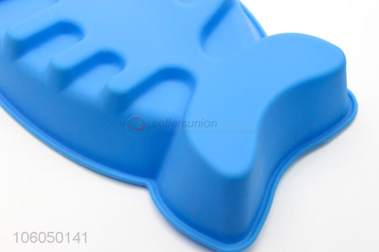 Good factory price fish shape silicone cake mold