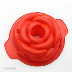 Top selling silicone rose flower cake mould