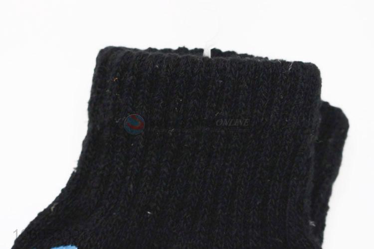 High sales men's winter warm knitted  dispensing non-slip gloves