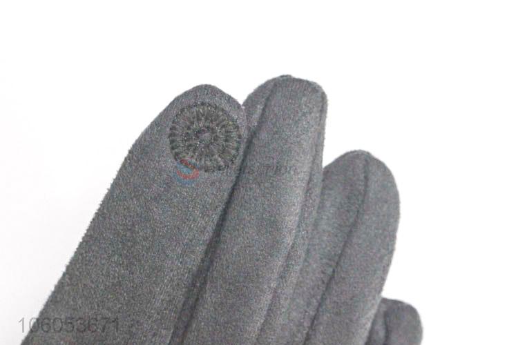 Best Selling Velvet Lining Windproof Warm Glove