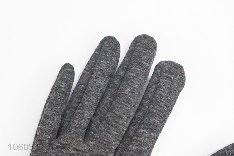 Fashion Pompon Ball Winter Touch Screen Gloves