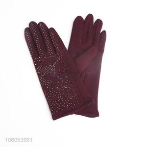 Hot Sale Winter Touch Screen Gloves Ladies Warm Gloves