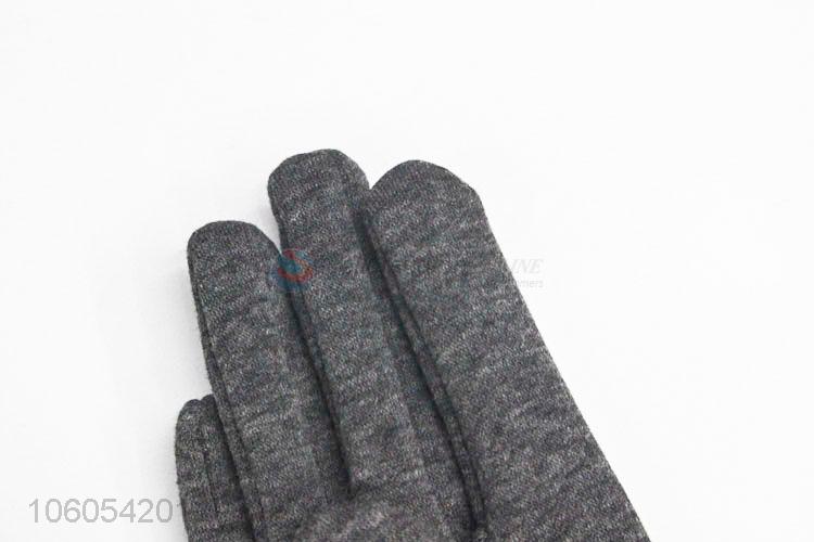 Fashion Pompon Ball Winter Touch Screen Gloves