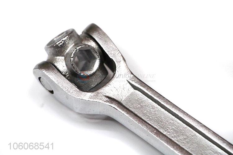 ODM factory 8-in-1 steel double socket ratchet wrench