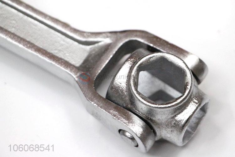 ODM factory 8-in-1 steel double socket ratchet wrench