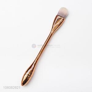 Factory sales golden plastic handle makeup brush beauty tool