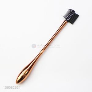 Factory costom gold makeup brushes plastic handle makeup brush