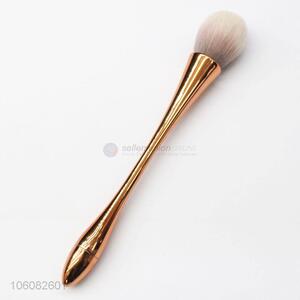 New arrival nylon hair golden plastic handle makeup brush