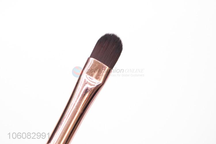 Super soft synthetic hair black wood handle makeup brushes