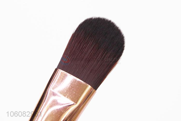 Hot sale cheap wooden handle black china makeup brush supplier