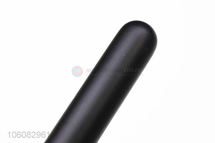 Hot sale cheap wooden handle black china makeup brush supplier