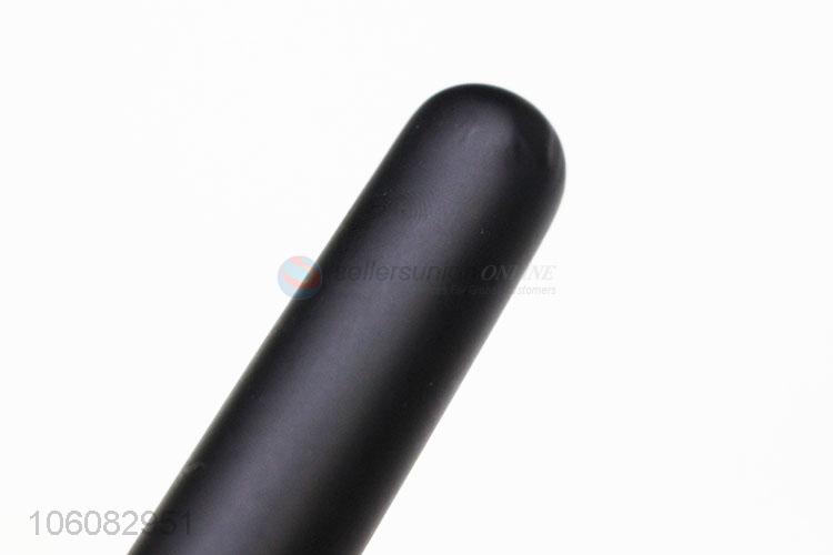 Good quality black wood handle girls beauty care face foundation cosmetics  brush