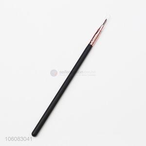 High quality synthetic hair material and black wooden handle makeup brush
