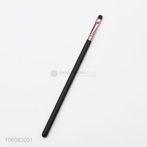 New product single makeup brush soft nylon hair black wood handle