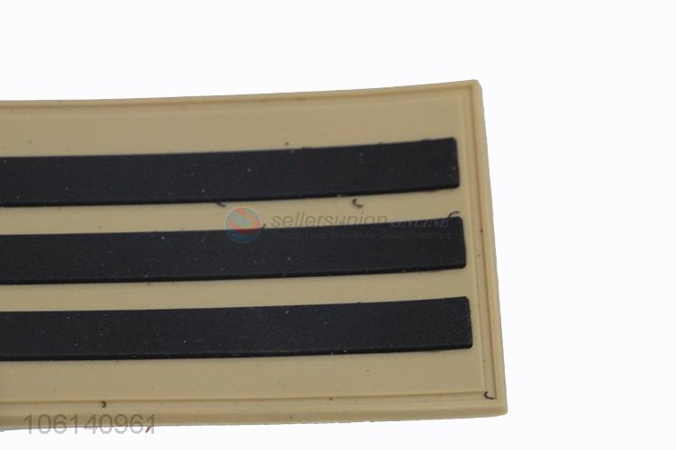 New Fashion Designed Garment Pvc Rubber Silicon Label Patch