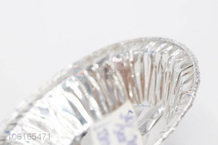 Factory Price Round Disposable Aluminum Foil Eggtart Cups Mini Cake Trays
