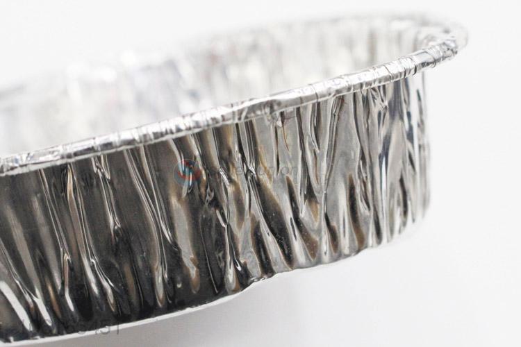 Eco-Friendly Disposable Heart Shape Aluminum Foil Food Trays