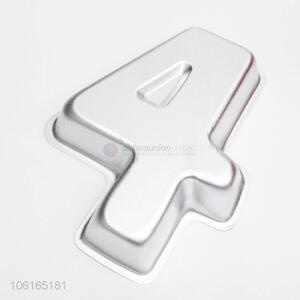 High Quality Aluminum Cake Pan Baking Tools Cake Mold Dress Number Shape