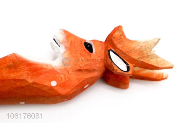 China Manufacturer Wooden Animals Head Ballpoint Pen