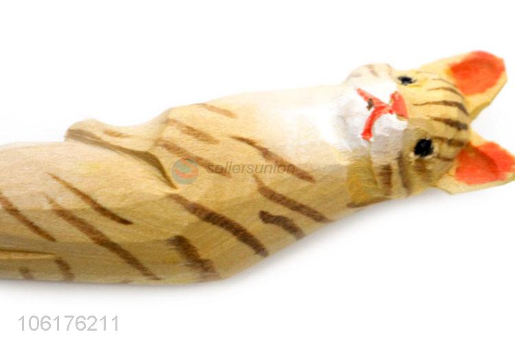 New Useful Animal Head Wooden Ball-point Pen